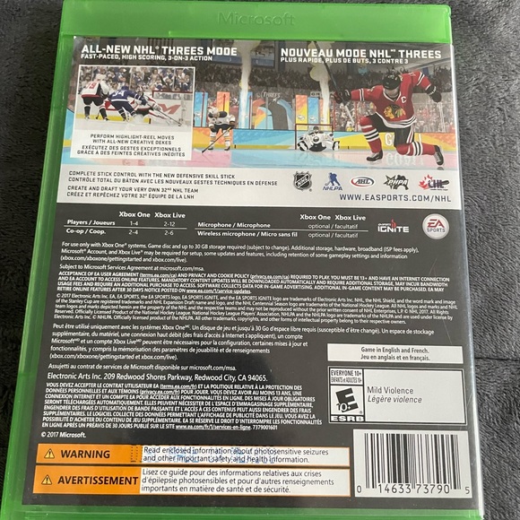 NHL 18 XBOX ONE Game - Picture 2 of 5